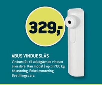 XL-BYG Abus vindueslås tilbud