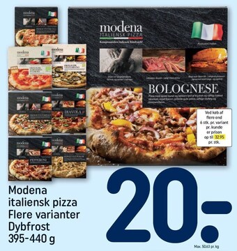 REMA 1000 Modena italiensk pizza - flere varianter tilbud