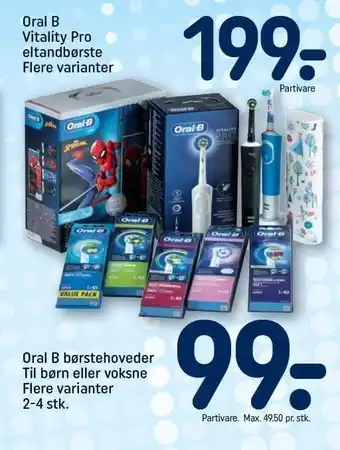 REMA 1000 Oral-b tandpleje tilbud