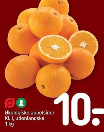 REMA 1000 Økologiske appelsiner 1 kg tilbud