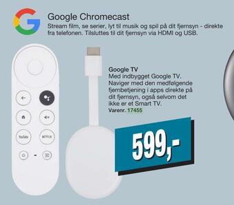 Harald Nyborg Google chromecast tilbud