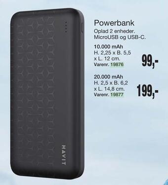Harald Nyborg Powerbank tilbud