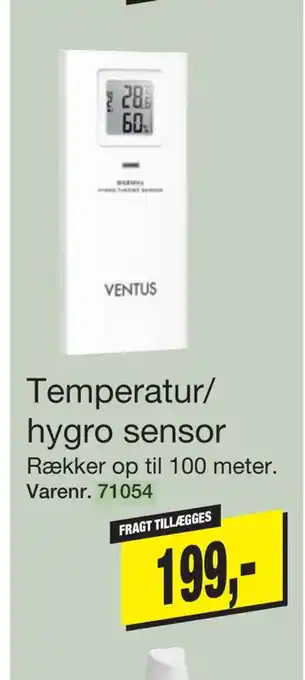 Harald Nyborg Temperatur/ hygro sensor tilbud