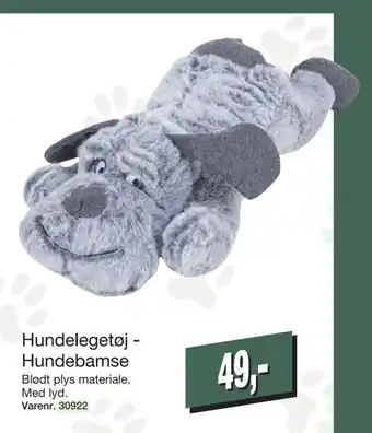 Harald Nyborg Hundelegetøj - hundebamse tilbud