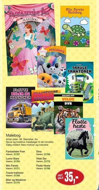 Harald Nyborg Malebog tilbud