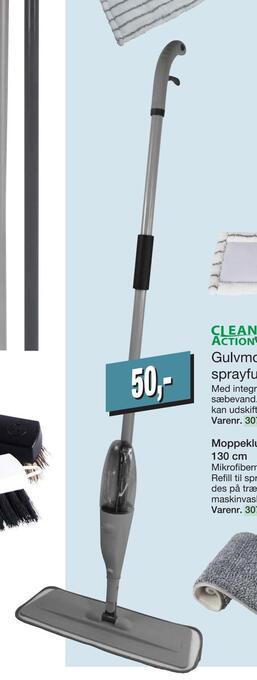Harald Nyborg Gulvmoppe med sprayfunktion tilbud