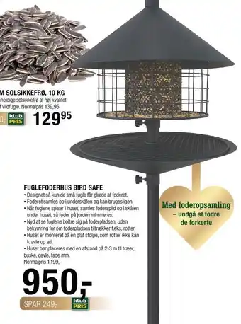 Land & Fritid Fuglefoderhus tilbud