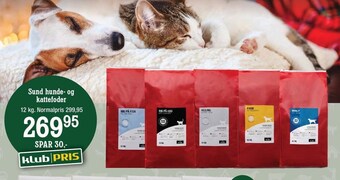 Land & Fritid Sund hunde og kattefoder tilbud