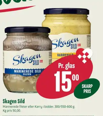 Min Købmand Skaga sild tilbud