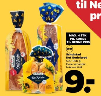 Det gode rugbrød-skiver