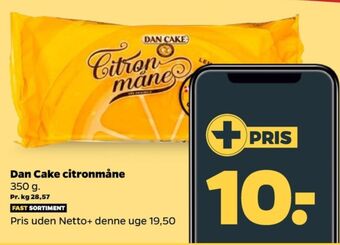 Netto Citronmåne kager tilbud