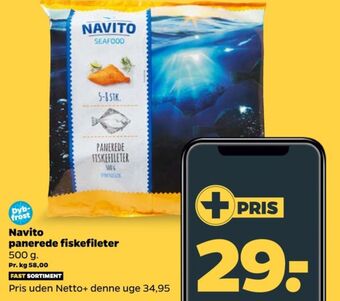 Netto Navito fiskefileter tilbud