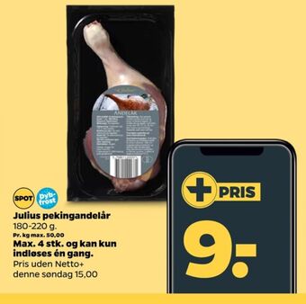 Netto Julius andelår tilbud