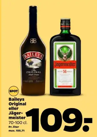 Netto Baileys likør tilbud