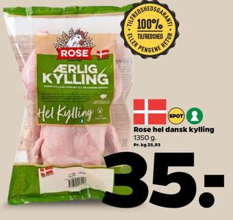 Netto Ærlig kylling kylling tilbud