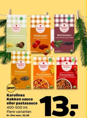 Netto Karolines sauce flydende tilbud