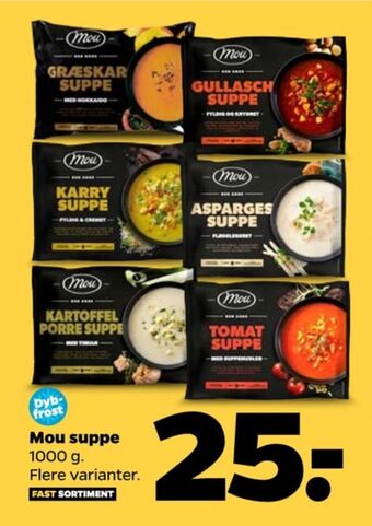 Netto Mou græskarsuppe tilbud