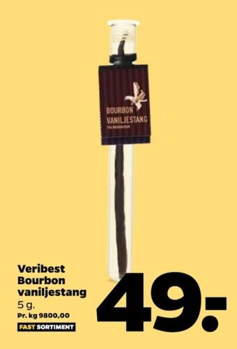 Veribest foods vaniljestang