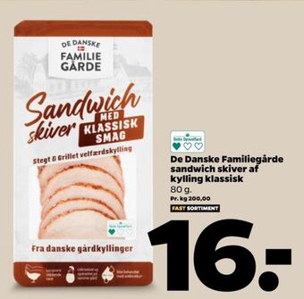 Sandwich kyllingebryst