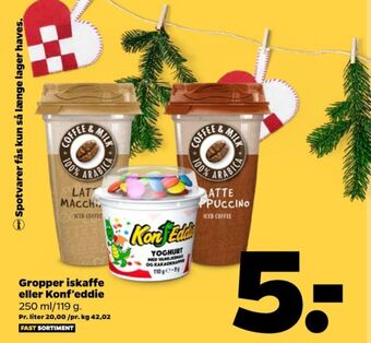Netto Gropper iskaffe tilbud