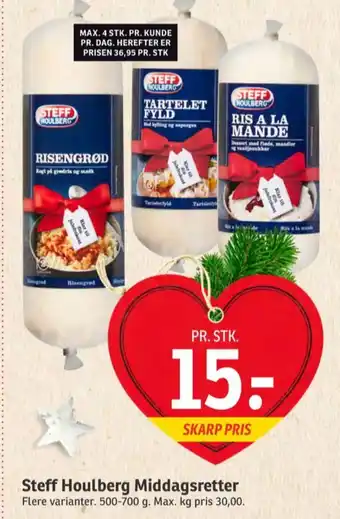 SPAR Steff houlberg tarteletfyld tilbud