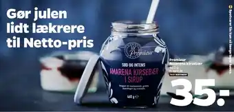 Netto Premieur kirsebær tilbud