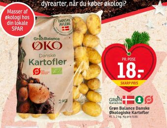 SPAR Grøn balance kartofler tilbud