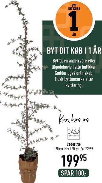 Imerco Cedertræ tilbud