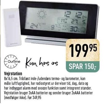 Imerco Vejrstation tilbud