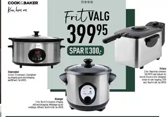 Imerco Slowcooker, riskoger eller friture tilbud