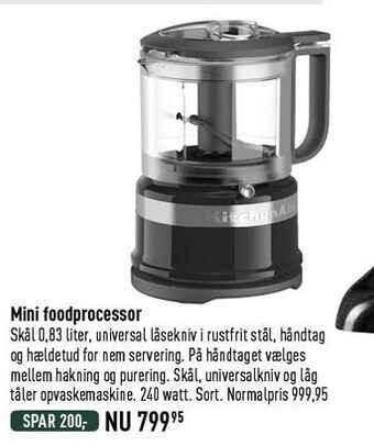 Imerco Mini foodprocessor tilbud