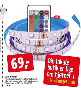 jem & fix Led- bånd tilbud