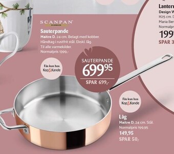Kop & Kande Sauterpande tilbud