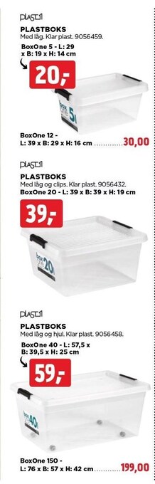 jem & fix Plastboks tilbud