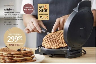 Kop & Kande Vaffeljern tilbud