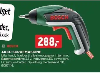 jem & fix Akku skruemaskine tilbud