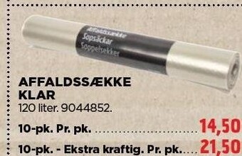 jem & fix Affaldssække klar tilbud