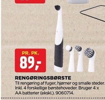 Rengøringsbørste