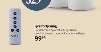 Kop & Kande Fjernbetjening tilbud