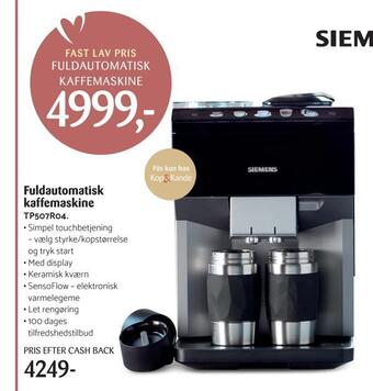 Kop & Kande Fuldautomatisk kaffemaskine tilbud