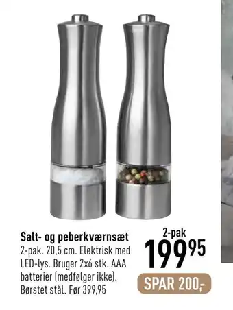 Imerco Salt- og peberkværnsæt tilbud
