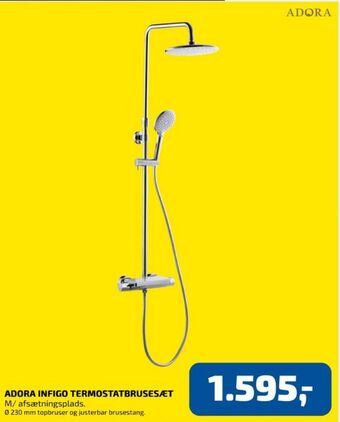 Davidsen Adora termostatarmatur tilbud