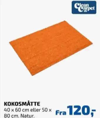 Davidsen Clean carpet dørmåtte tilbud