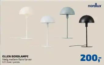 Ellen bordlampe