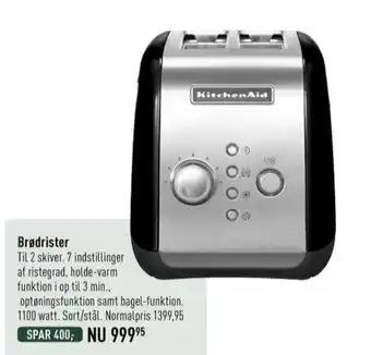 Imerco Kitchen aid brødrister tilbud