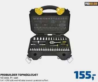 Davidsen Probuilder topnøglesæt tilbud