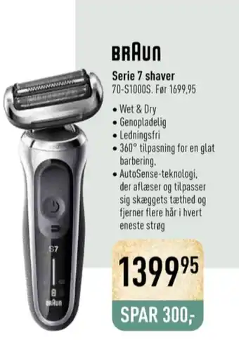 Imerco Braun barbermaskine 5195cc tilbud