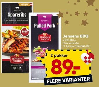 Bilka Jensens BBQ tilbud