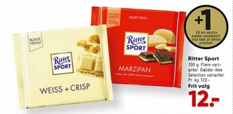 Bilka Ritter Sport tilbud