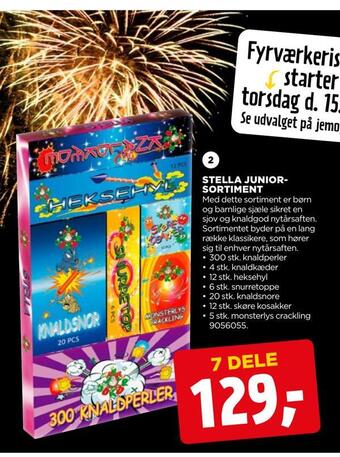 jem & fix Stella junior­ sortiment tilbud